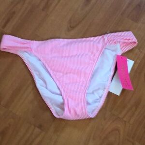 NWT Lilly Pulitzer Havana Pink Clancy Bikini Bottom sz 12